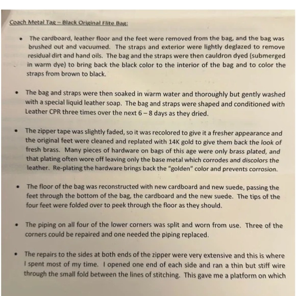 Vintage Coach Flight bag. - Picture 7 of 8